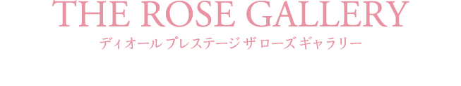 THE ROSE GALLERY ディオール プレステージ ザ ローズ ギャラリー ディオール スキンケアの真髄  ‒ローズが紡ぐ物語‒