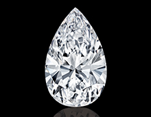 すべての要素において完璧とされる101.73ctのペアシェイプダイヤモンド「ウィンストン・レガシー」。ブランドのDNAそのものともいえる至宝。