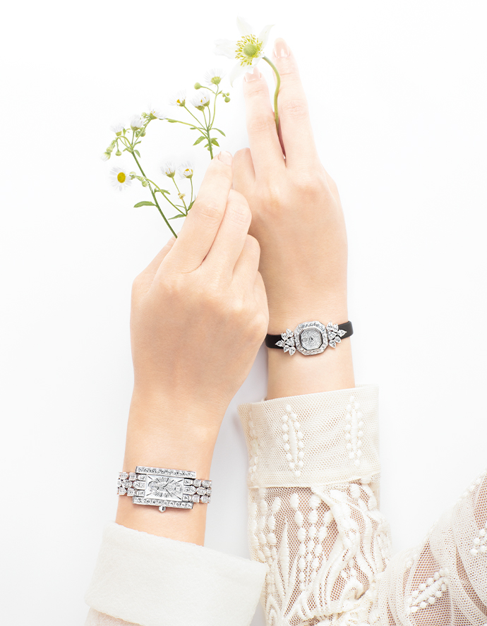 プレシャス・クラスター・バイ・ハリー・ウィンストン HWアヴェニュー・クラシックエリプティック