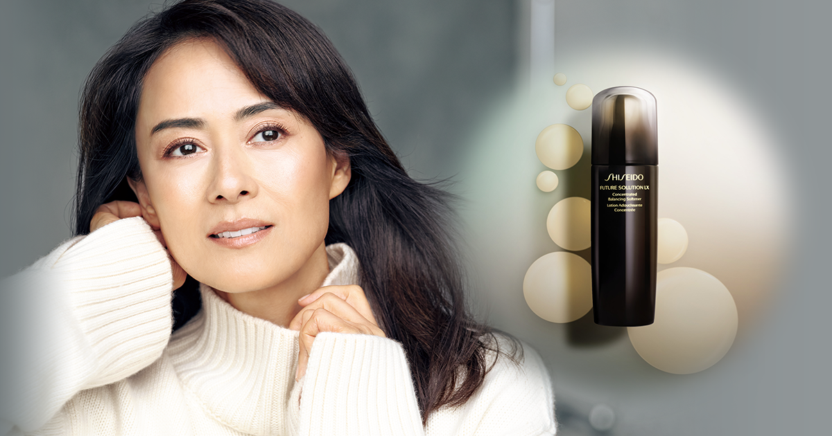 PR】[SHISEIDO フューチャーソリューション LX]後藤久美子さんの“輝き