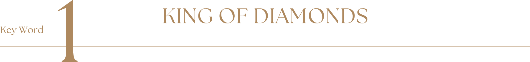 Key Word1 KING OF DIAMONDS