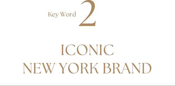 Key Word2 ICONIC NEW YORK BRAND